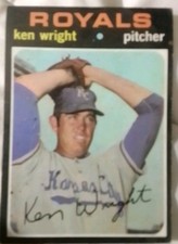 1971 Topps Ken Wright RC #504
