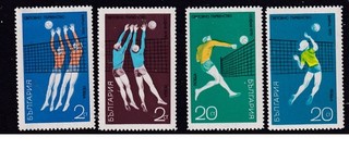 Bulgarien Michel 2029 2032 (Volleyball 1970) postfrisch MNH