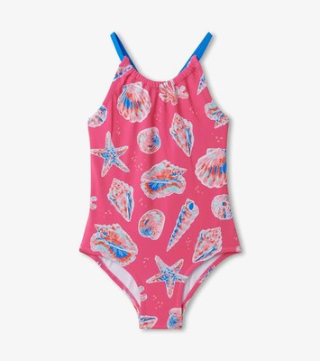 Badeanzug Hatley Muscheln Gr. 3 Jahre pink