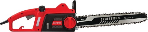 CRAFTSMAN 16" Electric Chainsaw, 12 Amp Corded, Powerful & Ergonomic Motor - Picture 12 of 15