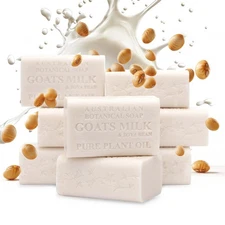 Australian Botanical Goats Milk Soap with Soya Bean Oil, Net Wt. 3.4 lb, 6.8 ...
