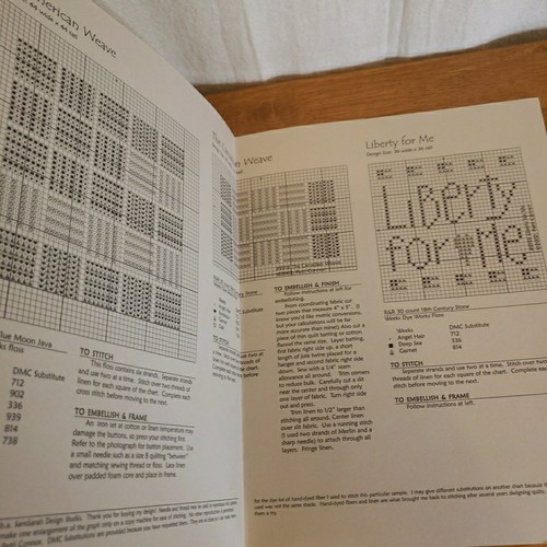 Sam Sarah Design Studio Liberty For Me With The American And Canadian Weave... - Picture 6 of 7