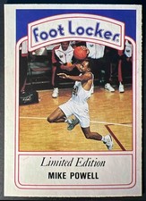 1991 Foot Locker Slam Fest Mike Powell #10 USA