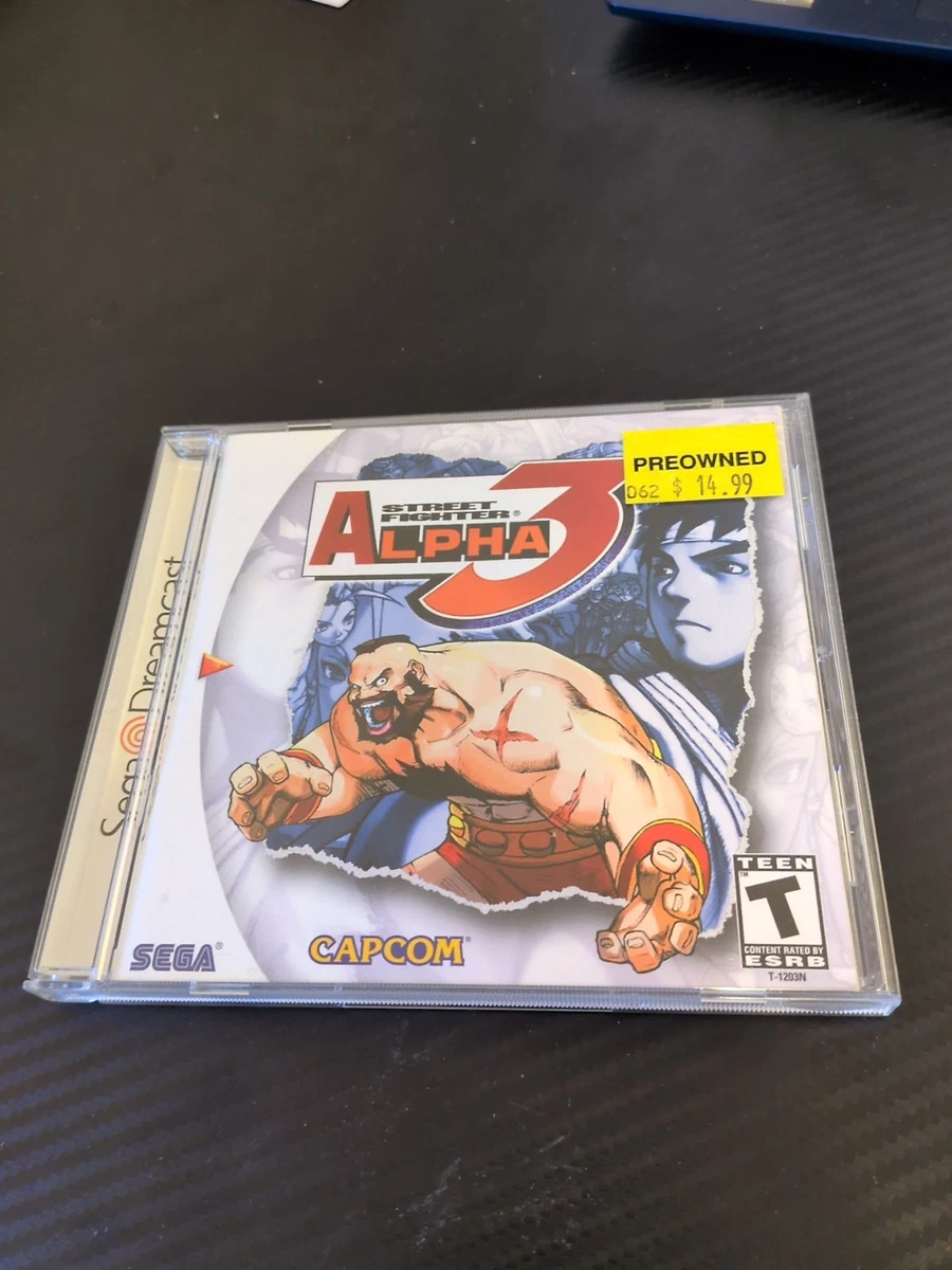 Street Fighter Alpha 3 Sur SEGA Dreamcast - NEUF Sous Blister - Édition Not For Resale