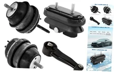 Engine Motor Mount and Transmission Mount Kit Compatible with For Buick Lucerne