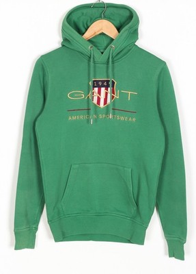 GANT Archive Shield Hoodie Sweatshirt Men Size S VR4040