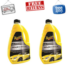 2 Pack Meguiars G17748 Ultimate Wash Wax 48oz Car Wash Shampoo Deep Shine