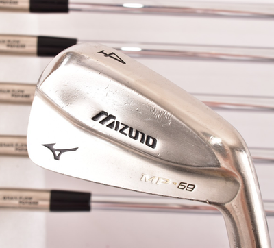 Rare Satin Mizuno MP-69 Forged 4-5-6-7-8-9 6pcs RH Stiff DG S200