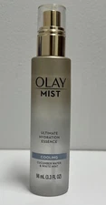 OLAY Mist Cooling Ultimate Hydration Essence with Cucumber & Mint, 3.3 fl oz