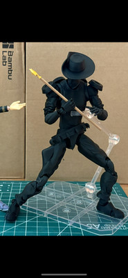 Jojos bizarre adventure silver chariot requiem posable figure read description