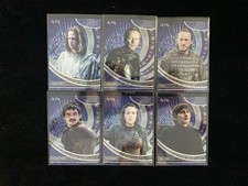 2025 Kakawow Aura Game Of Thrones Bran Stark Yara Greyjoy /95 Blue Lot*7 n11