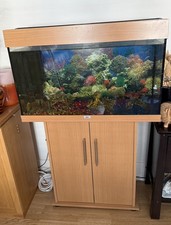 Juwel 120lt Aquarium & Cabinet - LED Lighting, Filter, Pump Heater Fish Tank