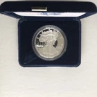 U.S. Mint American Eagle 2002 W  1 oz Proof Silver Coin with Box & Certificate