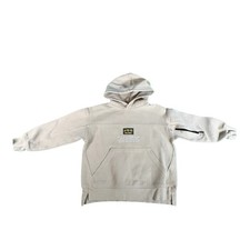 ZARA Kids Hoodie Sweatshirt Beige Tan Size 6  7 120cm Graphic Pullover