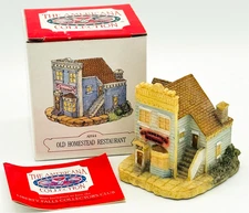 Liberty Falls Americana Collection Old Homestead Restaurant AH44 Vintage 1994