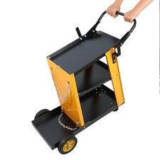 Multi Function 3 tier Welding Cart. gas bottle and accessory storage.Welding