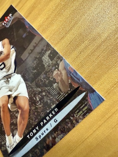 2003-04 Fleer Ultra Tony Parker #101 Platinum Medallion Variant /100 RARE Spurs! - Picture 4 of 7