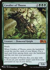 x1 Cavalier of Thorns M MTG Commander: Lorwyn Eclipsed M/NM, English commander
