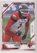 2019 Upper Deck CFL Red 145/150 Lemar Durant #155 1g43