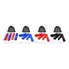 Beach Volleyball Lines Accessories with Anchors Borderline Field with Drawstring