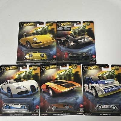 2025 Hot Wheels Premium Car Culture Hammer Drop Complete Set of 5