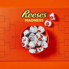 7 POUNDS-REESE'S PEANUT BUTTER WHITE CREME Chocolate MINIATURE Cups BULK VALUE