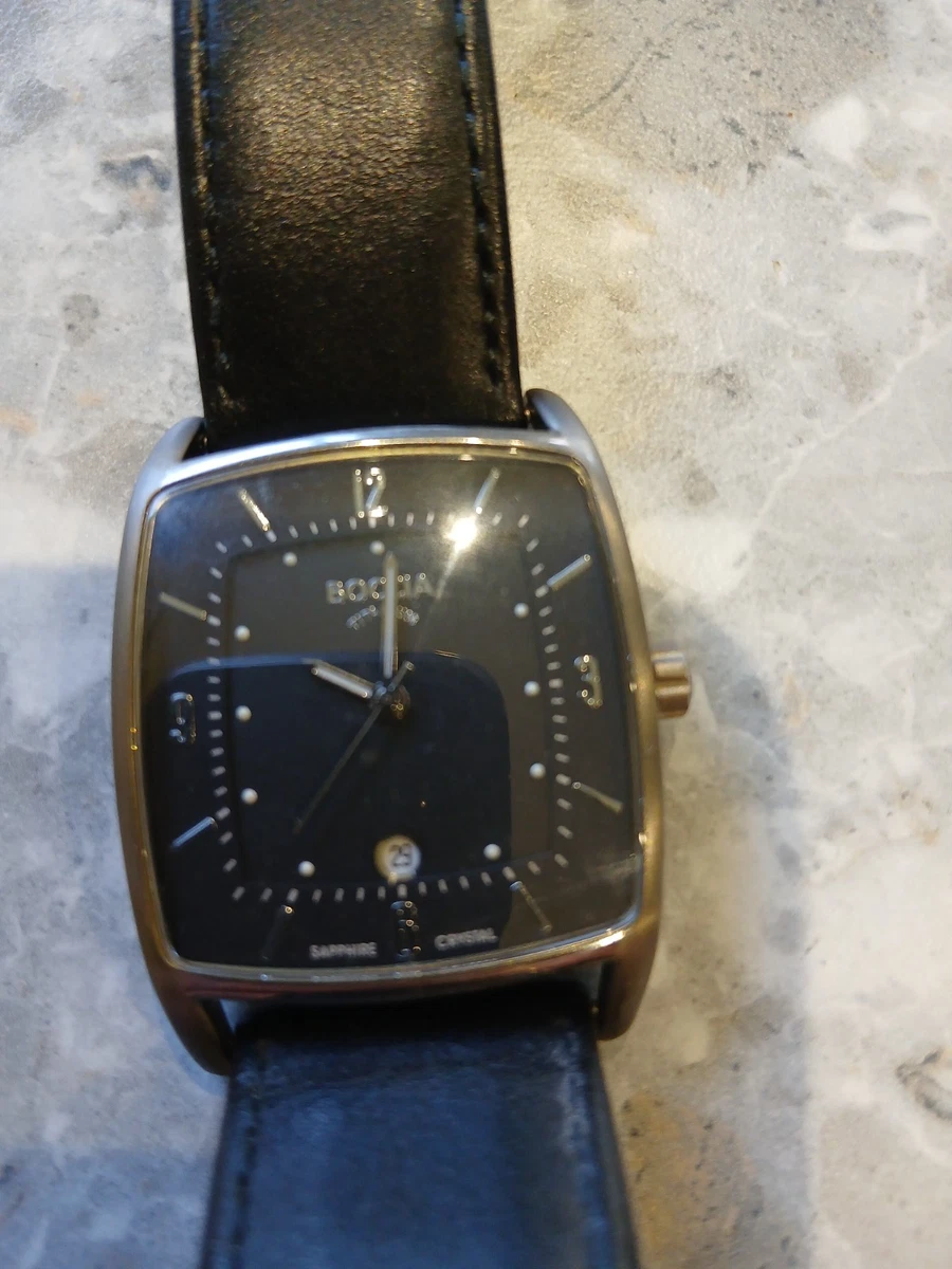 Boccia Titanium Women Watch Swiss Quartz Black Genuine Leather Band Analog Watch 3189-02 Ladies Boccia Titanium Watch main image 2