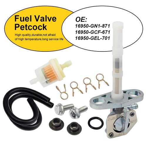 New Valve Fuel Petcock Switch For XR100R 85-03 Honda XR70R XR80R 00-03 XR50R