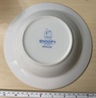 Vintage Snoopy Peanuts Ceramic Soup Bowl Plate Not For Sale Japan Rare — photo 2