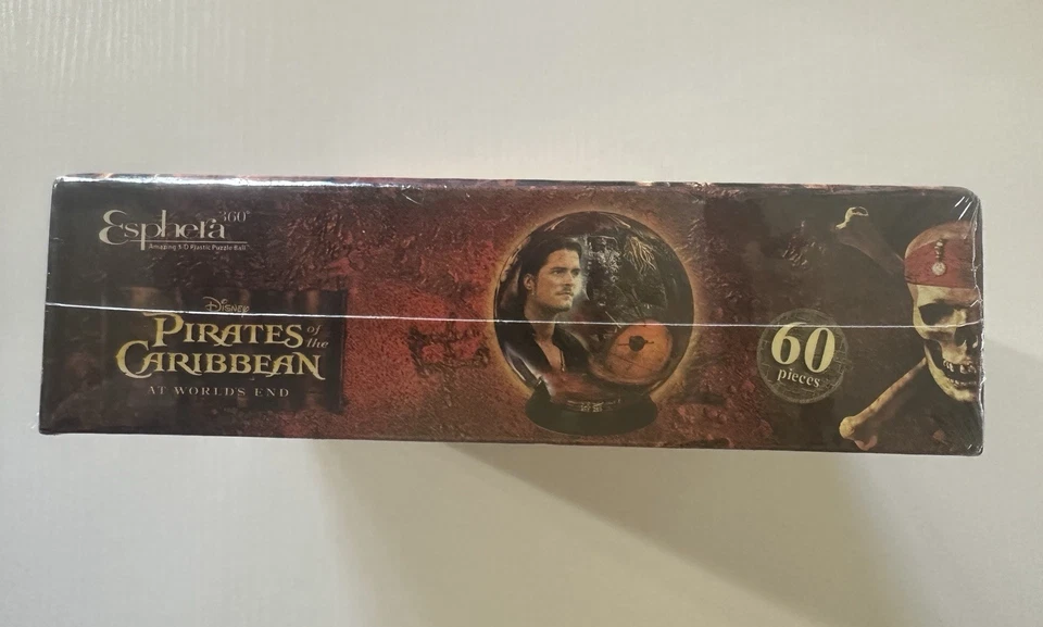 Disney Piratas del Caribe 3D Puzzle Bola 60 Piezas Esphera De Colección Sellado Foto 3 de 4