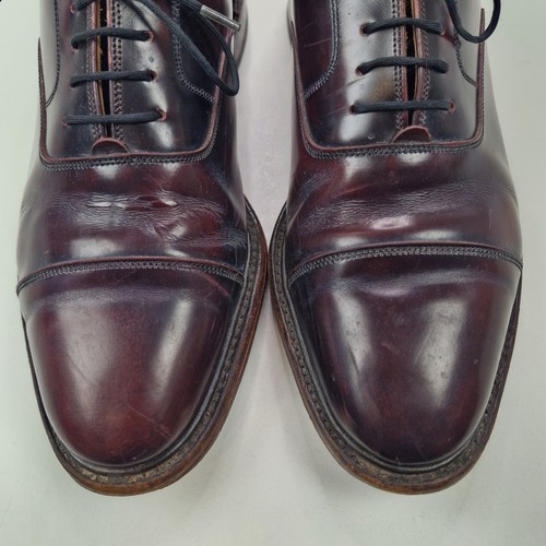 Zapatos Loake Zapatos Oxford Talla UK 9 Cuero Marrón Hecho en Inglaterra Calzado - Imagen 3 de 15