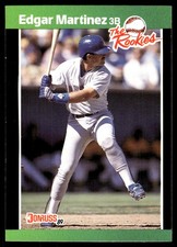 Edgar Martinez 1989 Donruss The Rookies #15 Mariners MLB READ FREE SHIPPING
