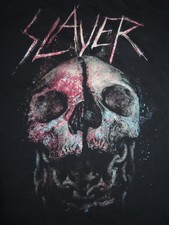 Retro SLAYER (MED) T-Shirt Kerry King Tom Araya Jeff Hanneman Dave Lombardo