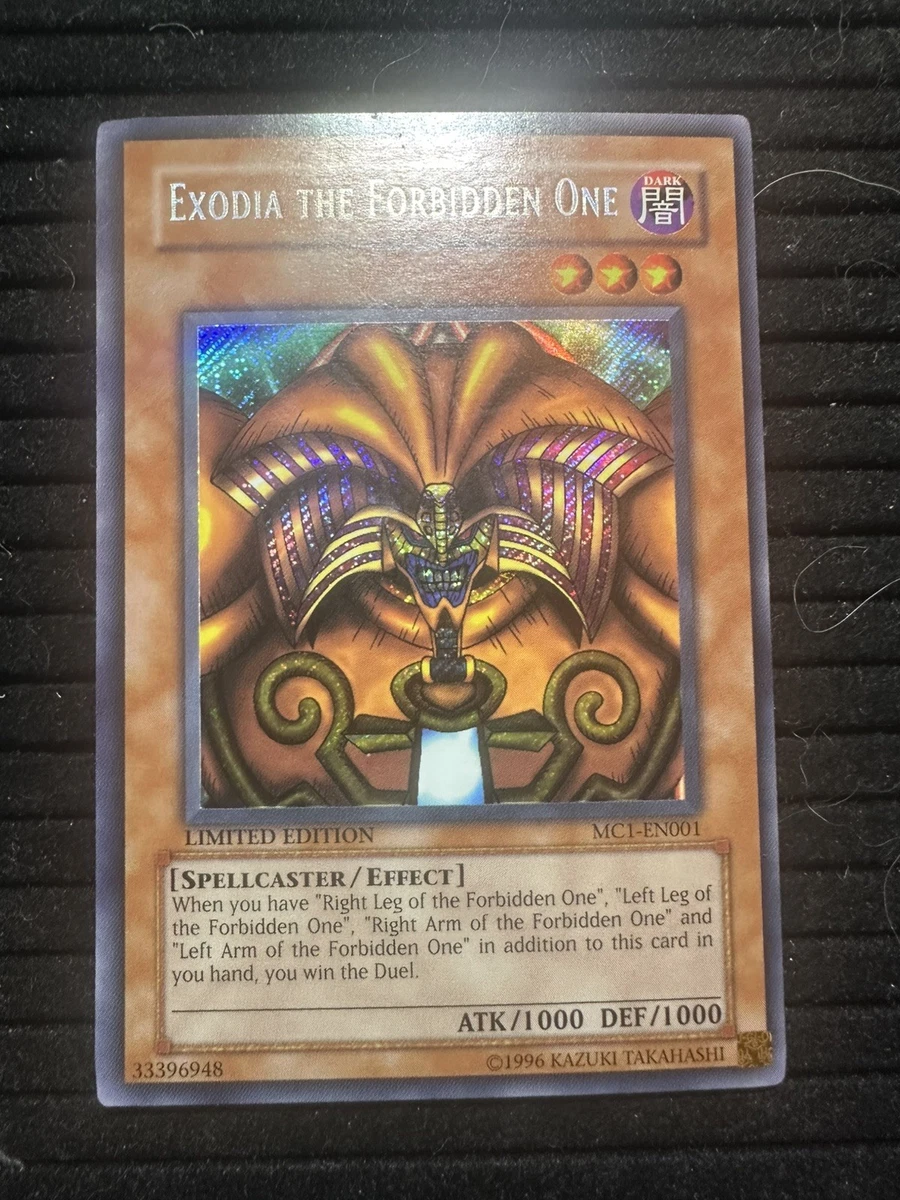 exodia yugioh cards price Yu-Gi-Oh Exodia the Forbidden One 5cards Secret BP1-005 Japanese Near