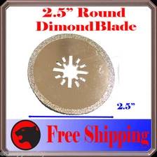 Diamond Round Cut  Oscillating Multi Tool Blade Disc For Ridgid Ryobi Milwaukee