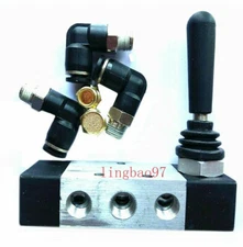 Wheel Tire Changer Machine Hand Controlled Switch Five Way Air Valve Pneumatic