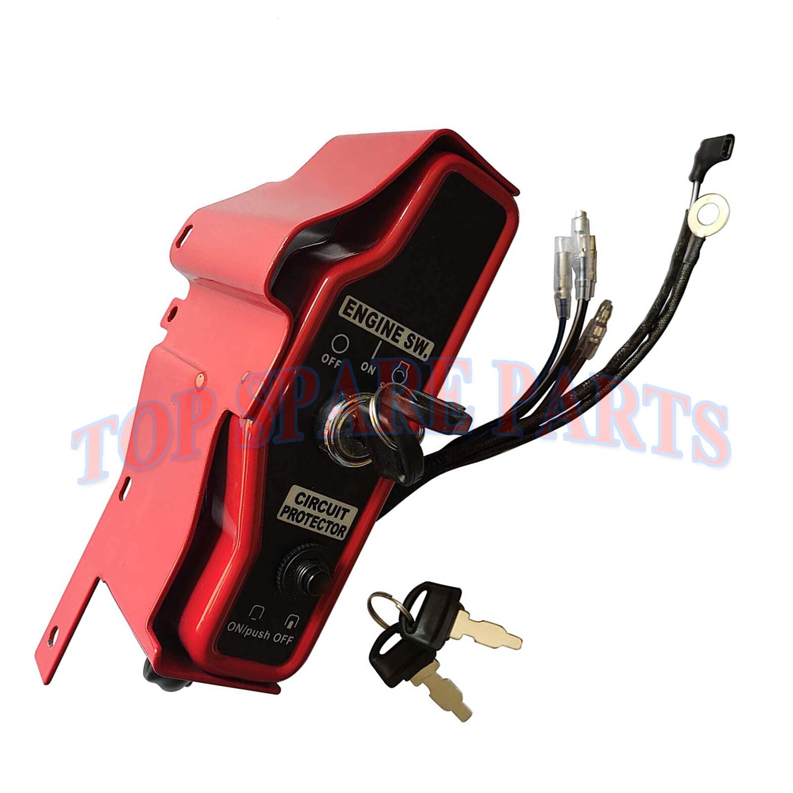 New Ignition Key Switch Box With Keys for Honda GX620 20HP & GX670 24HP