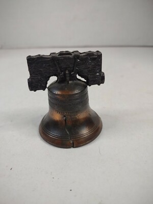 Vintage Liberty Bell Pass And Stow Brass Independence Proclaim Pensylvania