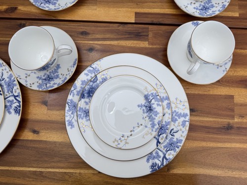 30pc Lenox Garden Grove Fine Bone China, SIX 5 Piece Place Settings, USA - MINT - Picture 10 of 16