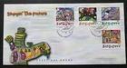 AtoZ. Singapore 2002 FDC Set of 2 Stampin’ the Future