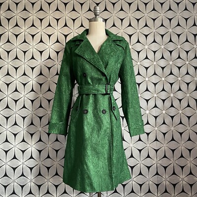 Burberry Prorsum Green Lace Trench Coat | eBay