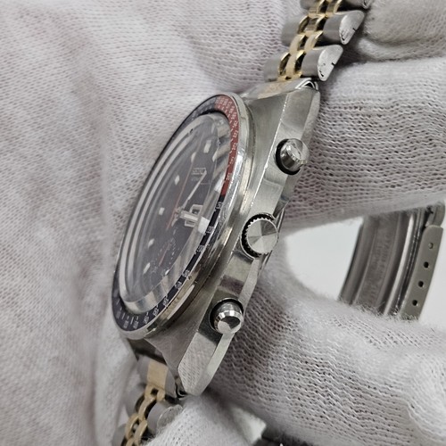 Vintage Seiko 6139-6005 Blue Pogue Pepsi Bezel Chronograph 17 Jewel - Picture 5 of 14