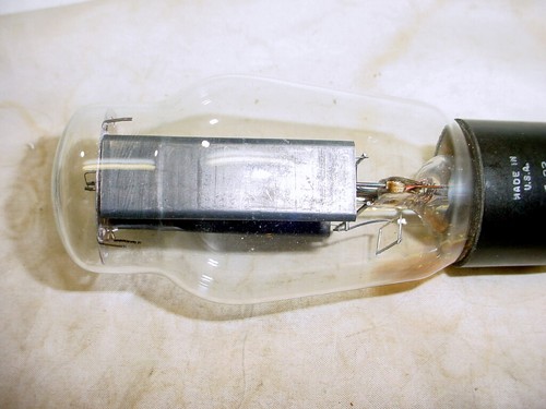 Filamenti per appendere tubi RCA 5U4G 1956 piastre lisce nere test buoni - Foto 6 di 7