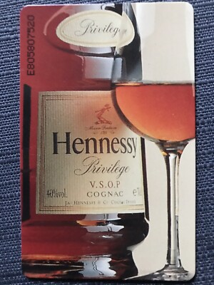 TK!!!! 014 6 DM F 7,50 Hennessy Privilege Cognac VSOP nur 2100 Ex. Neu***Mint***