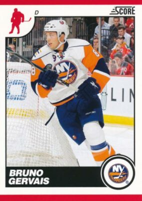 2010-11 Score #317 BRUNO GERVAIS - New York Islanders