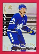 2019-20 SP Authentic Dmytro Timashov RC Future Watch Spectrum FX Unscratched S70