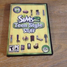 The Sims 2 Teen Style Stuff PC Game Expansion Pack 2007 Complete Tested