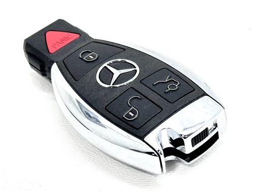 MERCEDES BENZ 4 BUTTON KEY FOB  GLK GL C CL  E  S
