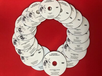 Complete 18  Volume Hung Gar Kung Fu DVD Collection
