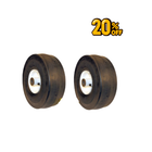 2 Pack Caster Wheel Assembly Fits Toro 110-6785 4.10/3.50-4 - Foto 2